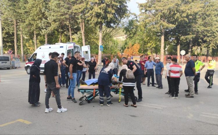  Burdur’da trafik kazası: 1 yaralı