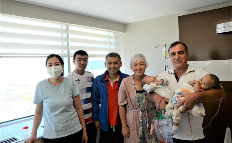  Çapraz nakil Kırgızistanlı 2 aileyi Antalya’da birbirine bağladı