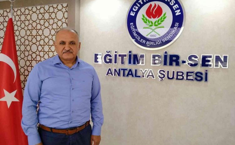 Eğitim Bir Sen Antalya Şube Başkanı Miran’dan, İnsan Hakları Günü açıklaması
