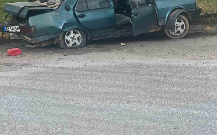  Kamyon ile otomobilin çarpıştığı kazada 1 kişi yaralandı