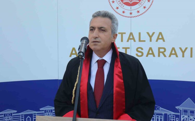  Antalya Cumhuriyet Başsavcısı Zafer Koç: “2023 yılında adli tatil başına kadar 75 bin soruşturma dosyası kaydoldu, bunlardan 65 bini karara bağlandı”