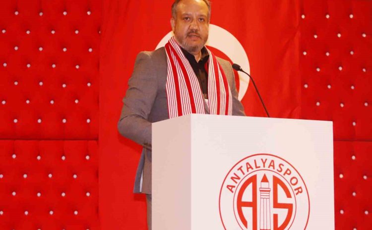 Antalyaspor A.Ş Yönetim Kurulu’nun yeni başkanı Sinan Boztepe oldu