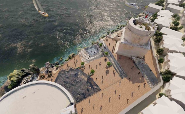 Büyükşehir’den Hıdırlık Kulesi çevresine seyir terası projesi