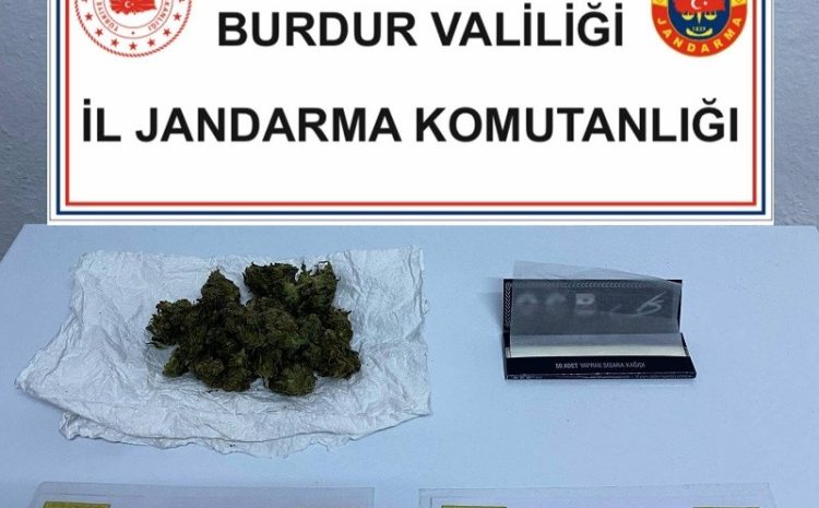  Burdur’da jandarmanın 2023 yılı operasyonlarında 26 şahıs tutuklandı