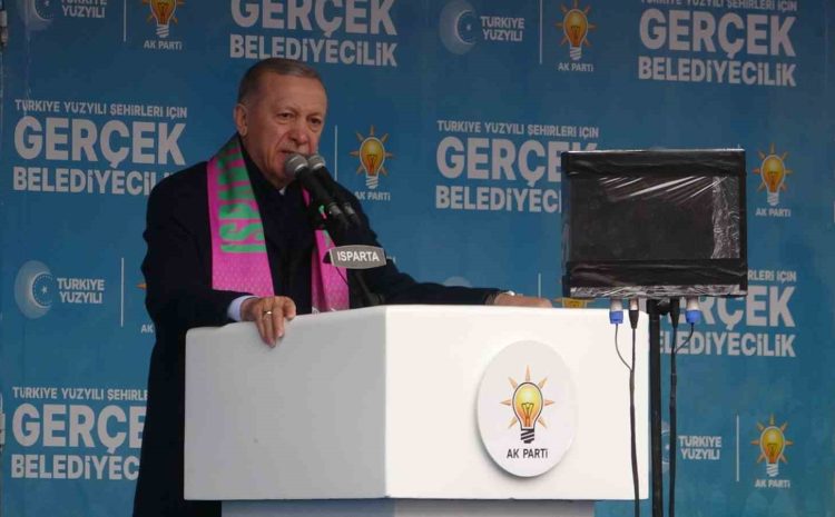 Cumhurbaşkanı Erdoğan: “Deste deste dolarlarla İstanbul’da seçim kazanmak istiyorlar”